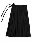Falda Pinstripe Asimétrica