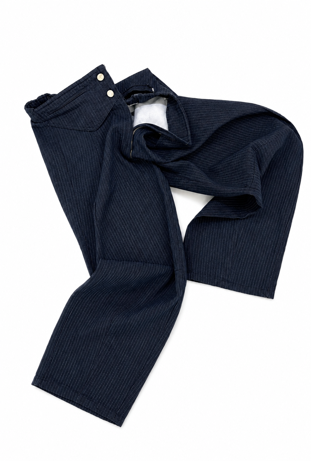 Pantalón Denim Pinstripe