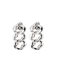 aretes largos con perfiles de rostros, hecho a mano, caras, marca mexicana, aleación de latón, plateado, arte, aretes largos, aretes no pesados, summer sale, hot sale, regalo de cumpleaños para mujer, regalo de aniversario para mujer, descuentos, 25% de descuento, meses sin intereses.